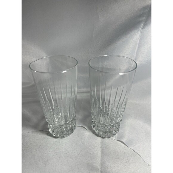 Vintage Gorham King Edward Crystal 6.5” Flared Vase Scalloped Rim No Chips EXC - Picture 14 of 16